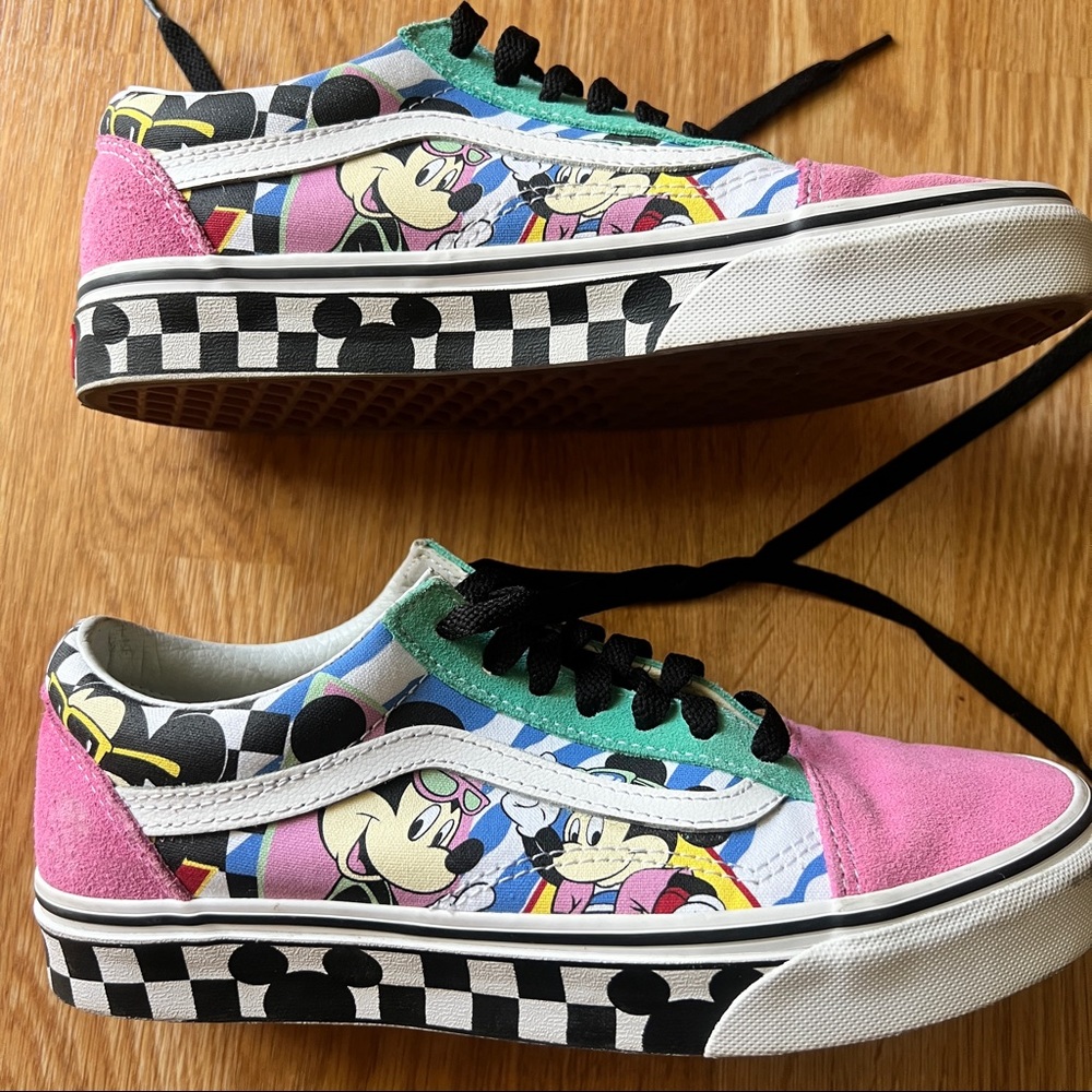 Vans + Disney Mickey’s 90th Collection Sneakers 7.5 women